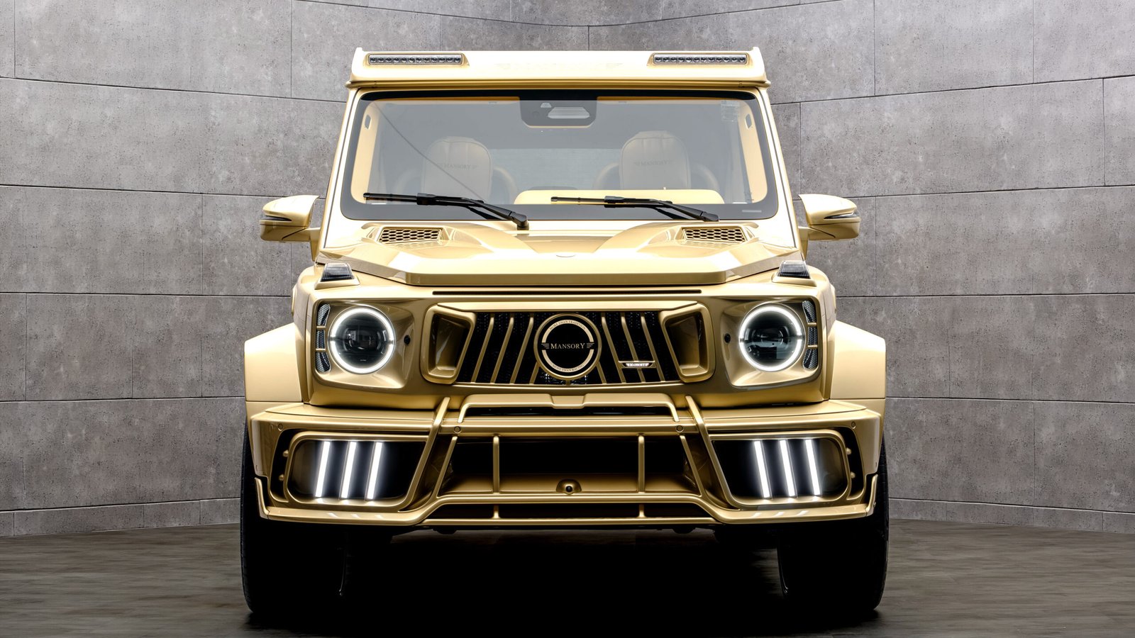 Mansory P850: Gerçek Altın Kaplamalı 850 Beygirlik Ultra Lüks SUV