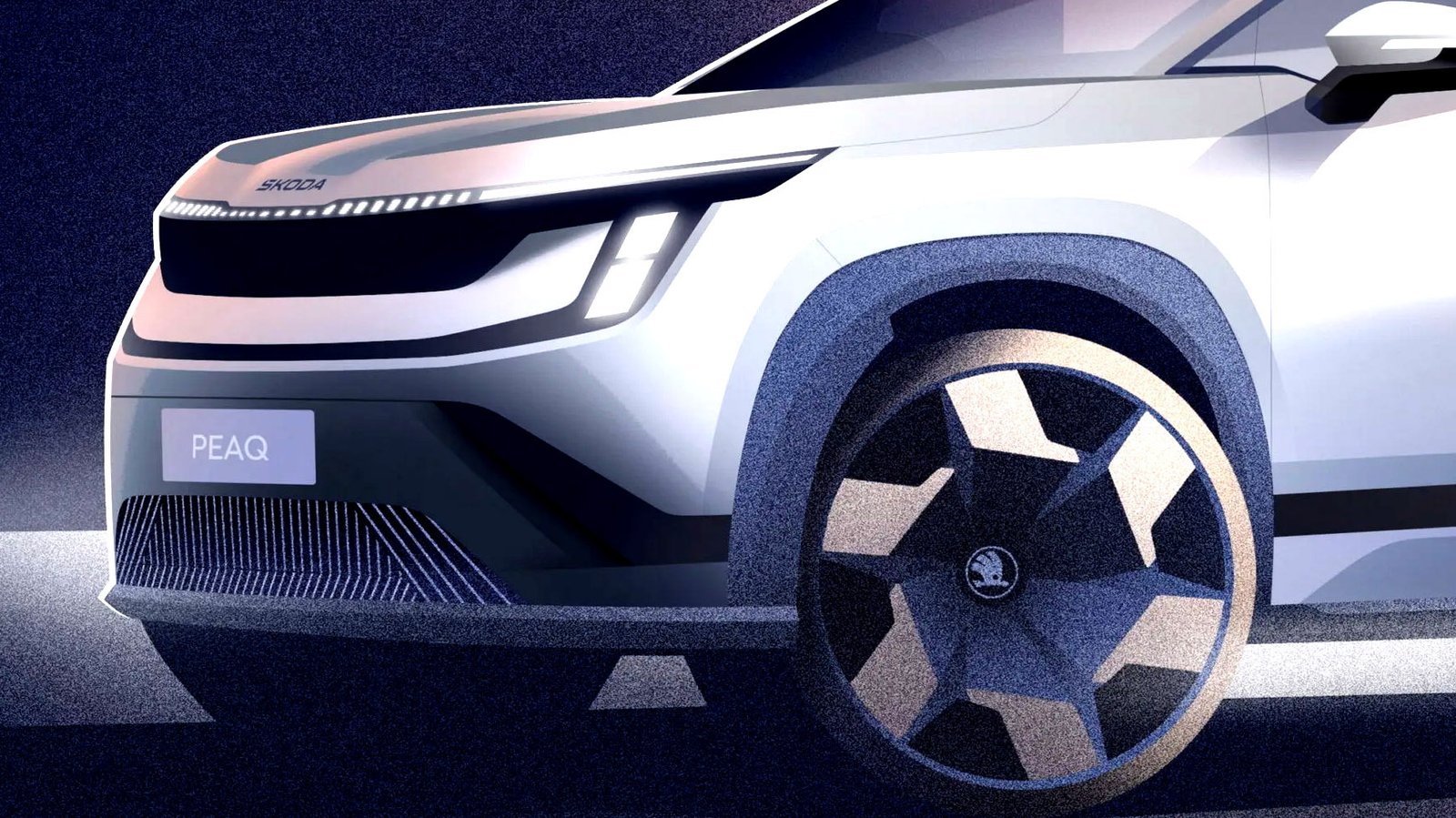 Skoda Peaq Sahneye Çıkıyor: 600 KM Menzilli 7 Kişilik Dev SUV